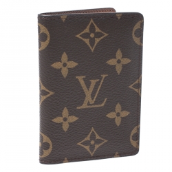 Pre Owned Louis Vuitton Monogram Canvas Pocket Organizer