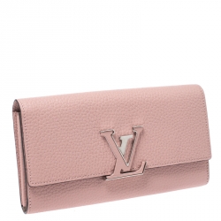 Louis Vuitton Magnolia Taurillon Leather Capucines Wallet