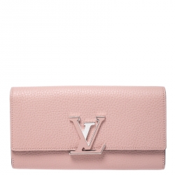Louis Vuitton Magnolia Taurillon Leather Capucines Wallet