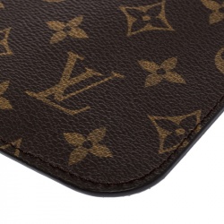 Louis Vuitton Monogram Canvas Neverfull Pochette NM Clutch
