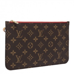 Louis Vuitton Monogram Canvas Neverfull Pochette NM Clutch