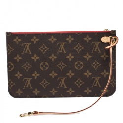 Louis Vuitton Monogram Canvas Neverfull Pochette NM Clutch