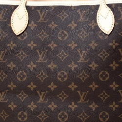 Louis Vuitton Monogram Canvas Neverfull MM Bag