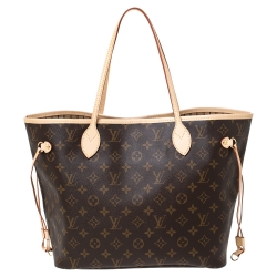 Louis Vuitton Monogram Canvas Neverfull MM Bag