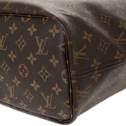 Louis Vuitton Monogram Canvas Neverfull MM Bag