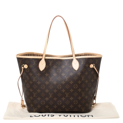 Louis Vuitton Monogram Canvas Neverfull MM Bag
