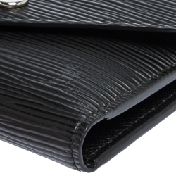 مملوكة مسبقًا Louis Vuitton Black Epi Leather Victorine Wallet