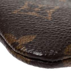 Pre Owned Louis Vuitton Monogram Key Pouch