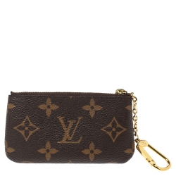 Pre Owned Louis Vuitton Monogram Key Pouch