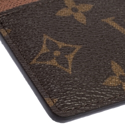 Louis Vuitton Armagnac Monogram Canvas Card Holder