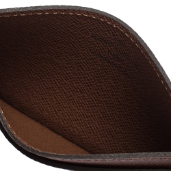 Louis Vuitton Armagnac Monogram Canvas Card Holder