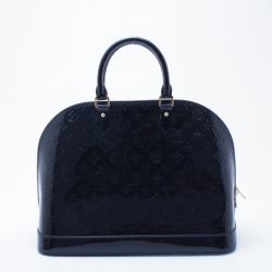 مملوكة مسبقًا Louis Vuitton Bleu Infini Monogram Vernis Alma GM Satchel Handbag