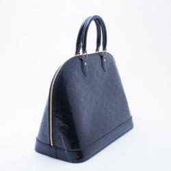 مملوكة مسبقًا Louis Vuitton Bleu Infini Monogram Vernis Alma GM Satchel Handbag