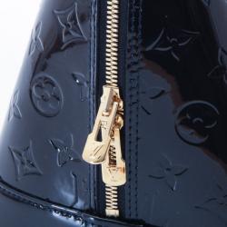 مملوكة مسبقًا Louis Vuitton Bleu Infini Monogram Vernis Alma GM Satchel Handbag