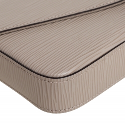 مملوكة مسبقًا Louis Vuitton Galet Epi Leather Pochette Felicie Bag