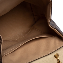 مملوكة مسبقًا Louis Vuitton Beige/Damier Ebene Canvas and Leather Clapton Backpack