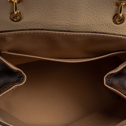 مملوكة مسبقًا Louis Vuitton Beige/Damier Ebene Canvas and Leather Clapton Backpack