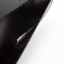 مملوكة مسبقًا Louis Vuitton Damier Graphite Canvas Checkbook Wallet