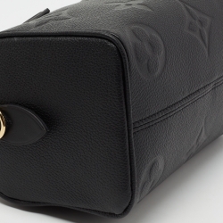 مملوكة مسبقًا  Louis Vuitton Black Monogram Empreinte Leather Speedy Bandouliere 20