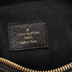 مملوكة مسبقًا  Louis Vuitton Black Monogram Empreinte Leather Speedy Bandouliere 20