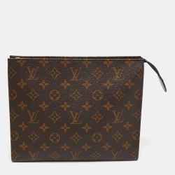 Louis Vuitton Womens Poche Toilette NM Toiletry Bag Monogram