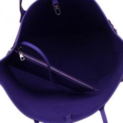 Louis Vuitton Figue Epi Leather Neverfull Tote MM