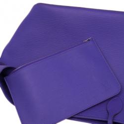 Louis Vuitton Figue Epi Leather Neverfull Tote MM
