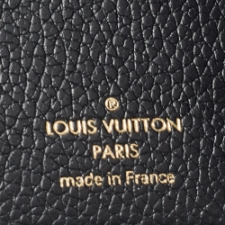 Louis Vuitton Black Monogram Empreinte Leather Victorine Wallet