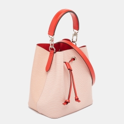 Pre Owned Louis Vuitton Pink/Peach Epi Leather Noe BB Bag