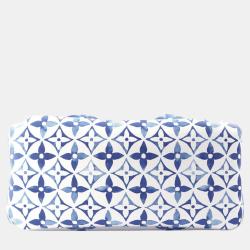 Louis Vuitton Blue Monogram Giant Canvas By The Pool 2.0 Neverfull MM Tote Bag