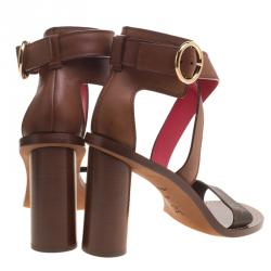 مملوكة مسبقًا Louis Vuitton Fuchsia Monogram Canvas and Leather Ocean Drive Ankle Strap Sandals Size 40