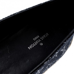 مملوكة مسبقًا حذاء إسبادريل لوي فيتون واترفول دنيم مونوغرامي أزرق مقاس 38.5