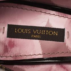 مملوكة مسبقًا Louis Vuitton Monogram Canvas Rosemary Peep Toe Platform Pumps Size 37.5