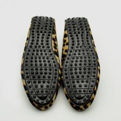 مملوكة مسبقًا Louis Vuitton Pony Styled Calf Leather 'Zen' Loafers Size 40.5