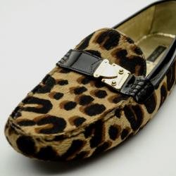 مملوكة مسبقًا Louis Vuitton Pony Styled Calf Leather 'Zen' Loafers Size 40.5