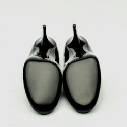 Pre Owned Louis Vuitton Black Oh Really! Patent Calf Pumps Size 39