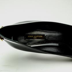 Pre Owned Louis Vuitton Black Oh Really! Patent Calf Pumps Size 39