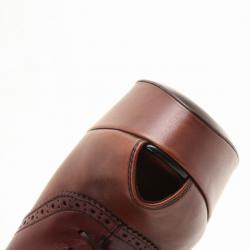 مملوكة مسبقًا Louis Vuitton Brown Leather Lace Pumps Size 37