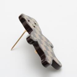 Pre Owned Louis Vuitton Limited Edition Nonours Teddy Bear Brooches