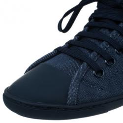 Pre Owned حذاء بوت  خفيف لوي فيتون  برا دنيم مقاس 38.5