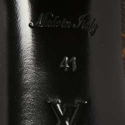 Pre Owned Louis Vuitton Monogram Canvas Madeleine Square Toe Pumps Size 41 