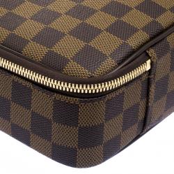 Pre Owned Louis Vuitton Damier Ebene Canvas Sabana Laptop Bag