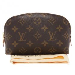 Pre Owned Louis Vuitton Monogram Canvas Cosmetic Pouch