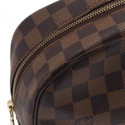 Pre Owned Louis Vuitton Damier Ebene Canvas Toiletry Bag