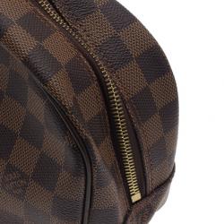 Pre Owned Louis Vuitton Damier Ebene Canvas Toiletry Bag