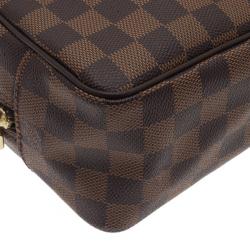 Pre Owned Louis Vuitton Damier Ebene Canvas Toiletry Bag