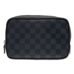 Pre Owned Louis Vuitton Damier Graphite Toilet Pouch PM