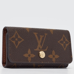 Louis Vuitton Monogram Canvas 4 Key Holder