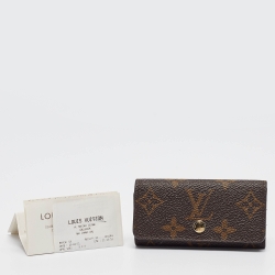 Louis Vuitton Monogram Canvas 4 Key Holder