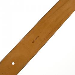 مملوكة مسبقًا حزام لوي فيتون إبزيم باريس كانفاس دامييه أيبين 85 سم